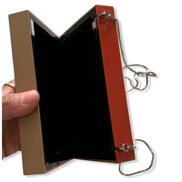 SONIA Rykiel Colour Block Clutch - Picture 5 of 11